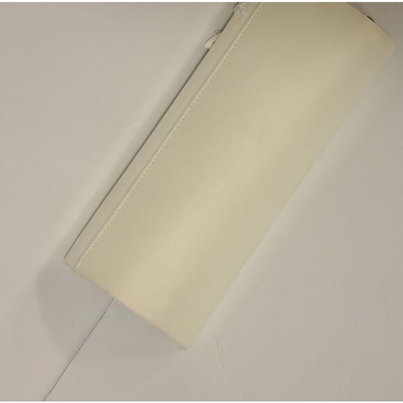 Things Remembered Vintage Cream Silk Beaded Clutch Bag - Picture 5 of 9